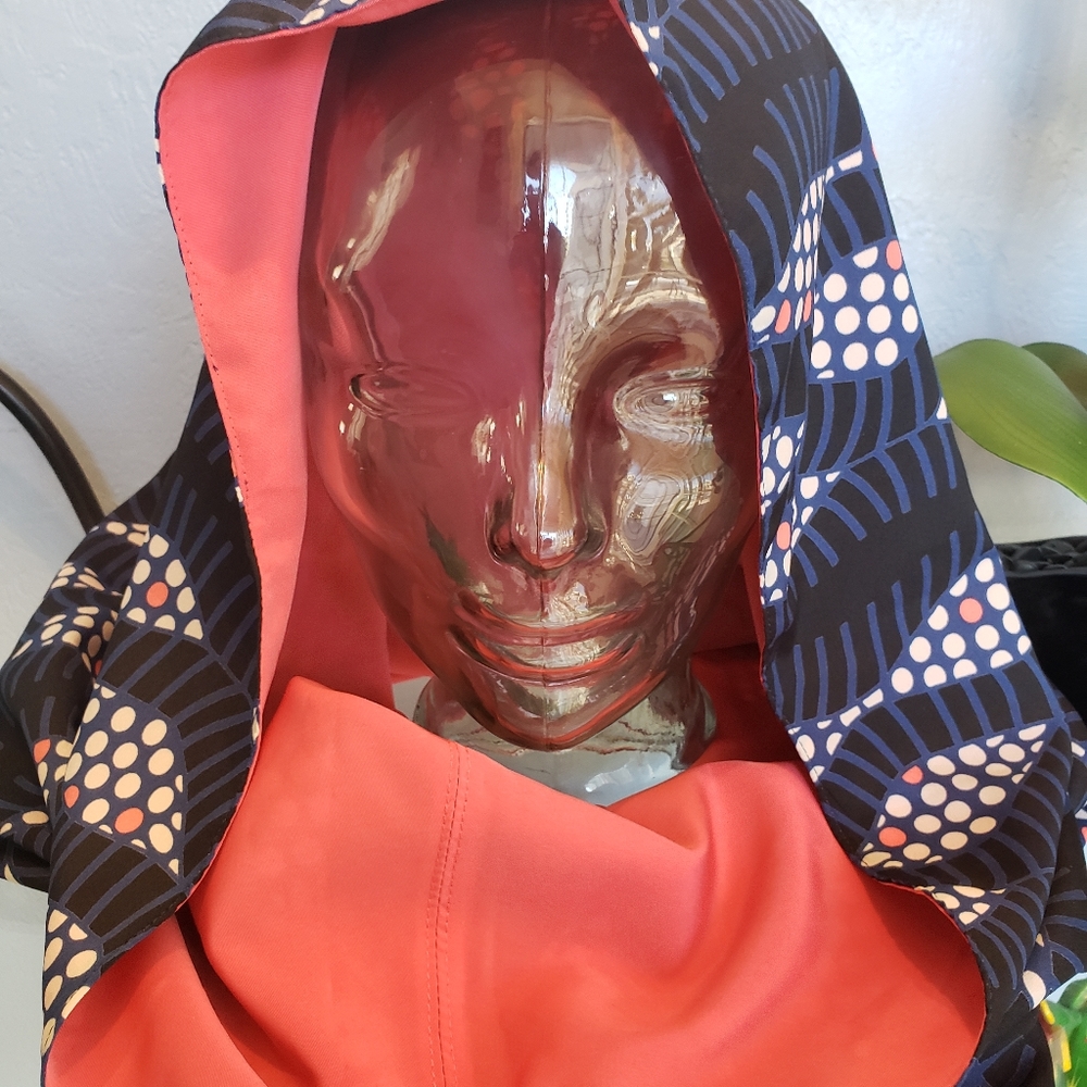 Hooded head scarf